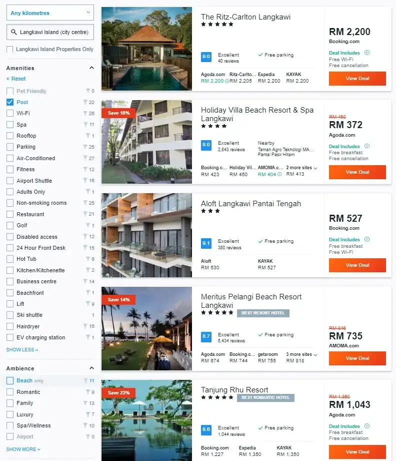 How to find the perfect hotel with KAYAK 