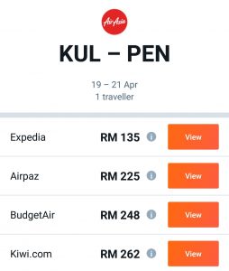 You can use the KAYAK app to book flights and plan your travels painlessly. 