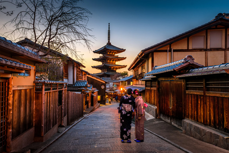 日本京都宝塔寺