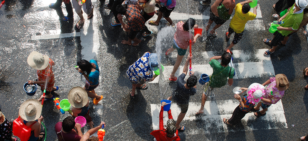 Songkran festival, Bangkok