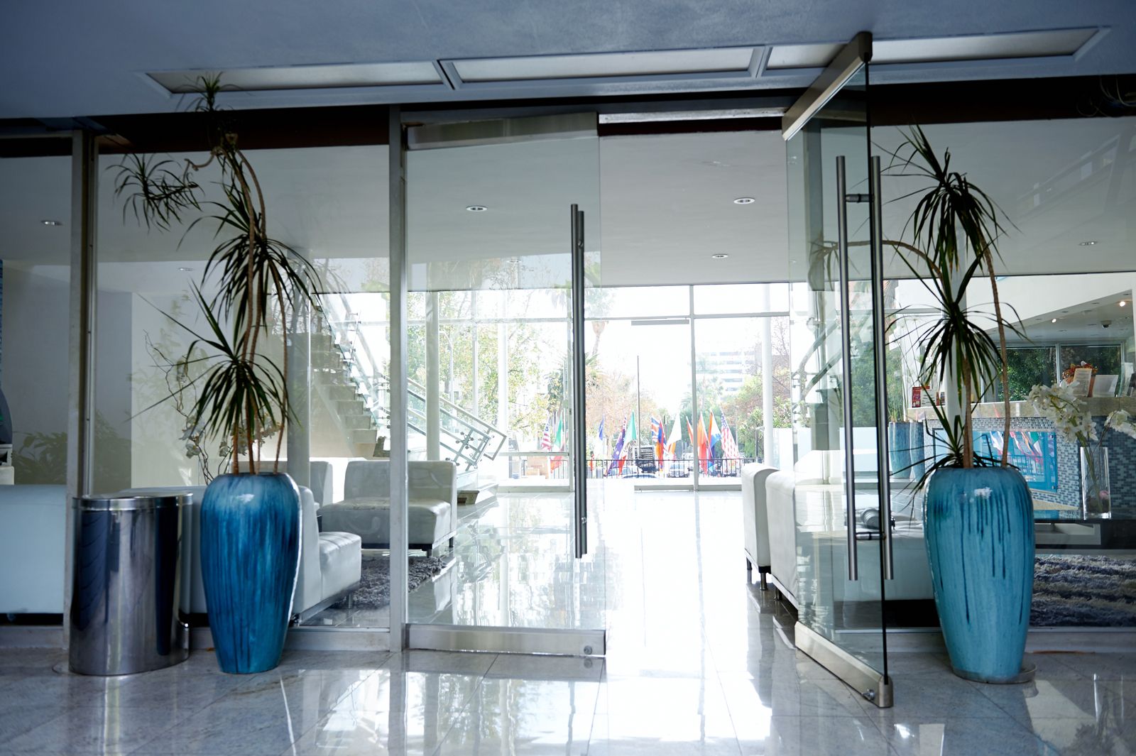 Hotel entrance